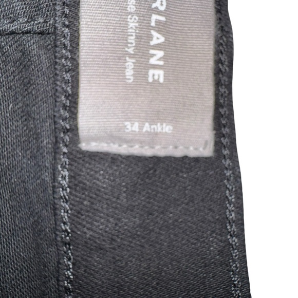 Everlane Womens The High Rise Skinny Jean Size 34 Ankle Black Classic Modal - Picture 5 of 7